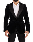 Dolce & Gabbana Elegant Single Breasted Velvet Blazer