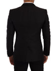Dolce & Gabbana Sicilia Slim Fit Black Suit Ensemble