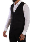Dolce & Gabbana Sicilia Slim Fit Black Suit Ensemble