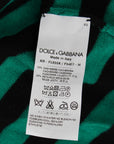 Dolce & Gabbana Elegant Striped Cashmere Silk Sweater