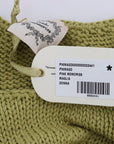 PINK MEMORIES Elegant Green Knit Sleeveless Vest Sweater