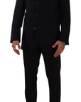 Dolce & Gabbana Elegant Dark Grey Alpaca Blend Jacket