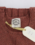 PINK MEMORIES Chic Red Sleeveless Knit Vest Sweater