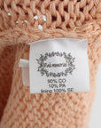 PINK MEMORIES Elegant Pink Knitted Sleeveless Vest Sweater