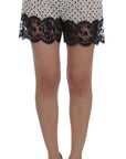 Dolce & Gabbana Elegant Silk Lace Sleep-Shorts