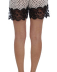 Dolce & Gabbana Elegant Silk Lace Sleep-Shorts