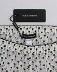 Dolce & Gabbana Elegant Silk Lace Sleep-Shorts