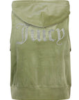 Juicy Couture Juicy Couture Gilly logo velour gilet