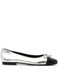 Tory Burch Tory Burch Ballerinas with contrasting toe