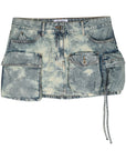 The Attico The Attico Fay miniskirt with lightened effect