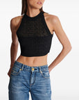 Balmain Balmain PB Labyrinth knit top