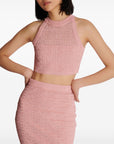 Balmain Balmain PB Labyrinth knit top