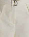 Erika Cavallini Semi-Couture Erika Cavallini Semi-Couture Trousers White