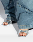 The Attico The Attico Sandals Silver