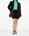 Balmain Balmain High-waisted bouclé miniskirt