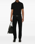 Saint Laurent Saint Laurent Piquet cotton polo shirt