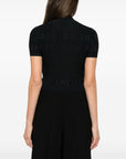 Balenciaga Balenciaga jacquard logo crop top