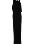 Saint Laurent Saint Laurent draped maxi dress