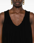 Saint Laurent Saint Laurent draped maxi dress