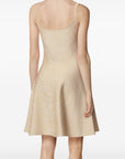 Versace Versace Barocco jacquard flared mini dress