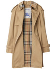 Burberry Burberry Trench coat with Vintage Check motif