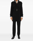 Burberry Burberry detachable-collar trench coat