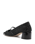 Jimmy Choo Jimmy Choo Elisa 45 Leather Glitter Pumps