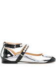 Mach & Mach Mach & Mach two-tone ballerina shoes