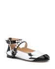 Mach & Mach Mach & Mach two-tone ballerina shoes