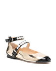 Mach & Mach Mach & Mach two-tone ballerina shoes