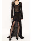 Saint Laurent Saint Laurent asymmetric-design Dress