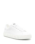 Versace Versace greca faux leather sneakers