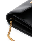 Balmain Balmain logo-plaque leather crossbody bag