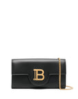 Balmain Balmain logo-plaque leather crossbody bag