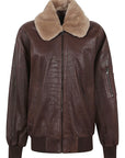 Enes ENES Coats Brown