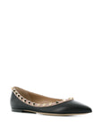 Valentino Garavani Valentino Garavani Rockstud Patent Leather Ballerina