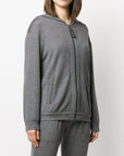 Brunello Cucinelli Brunello Cucinelli zipped long-sleeve hoodie