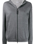 Brunello Cucinelli Brunello Cucinelli zipped long-sleeve hoodie