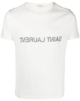 Saint Laurent Saint Laurent Logo T-shirt