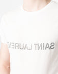 Saint Laurent Saint Laurent Logo T-shirt