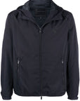 Emporio Armani Emporio Armani water-repellent hooded jacket