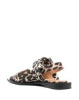 Ganni Ganni Printed Ballerinas