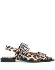 Ganni Ganni Printed Ballerinas