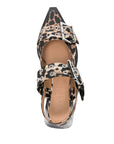 Ganni Ganni Printed Ballerinas
