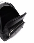 Emporio Armani Emporio Armani Round shape backpack in leather