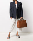 Emporio Armani Emporio Armani logo-strap tote bag