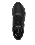 Emporio Armani Emporio Armani chunky sole leather sneakers