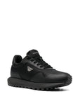 Emporio Armani Emporio Armani chunky sole leather sneakers