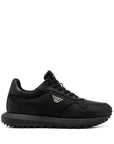 Emporio Armani Emporio Armani chunky sole leather sneakers