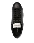 Emporio Armani Emporio Armani tumbled leather sneakers
